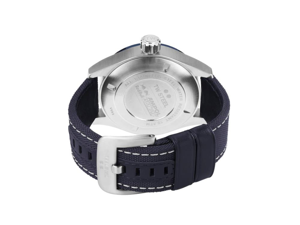 Reloj de Cuarzo TW Steel Red Bull Ampol Racing, Azul, 45 mm, VS93