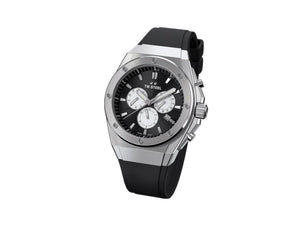 Reloj de Cuarzo TW Steel Ceo Tech 44mm, Negro, 44 mm, Caucho, 10 atm, CE4041