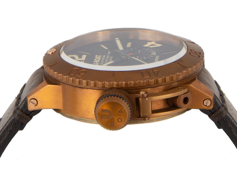 Reloj Automático U-Boat Classico Sommerso, Bronce, Negro, 46 mm, 8486