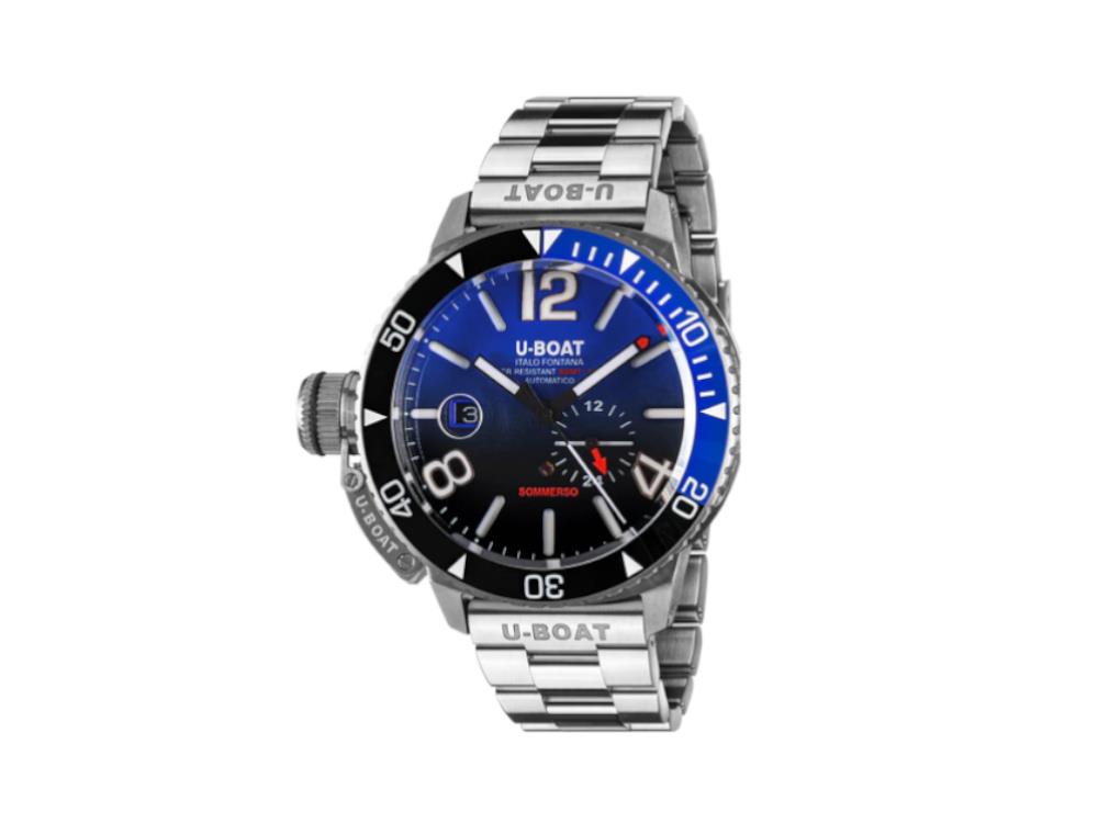 Reloj Automático U-Boat Classico Sommerso Ghiera Ceramica Blue, 46 mm, 9519/MT