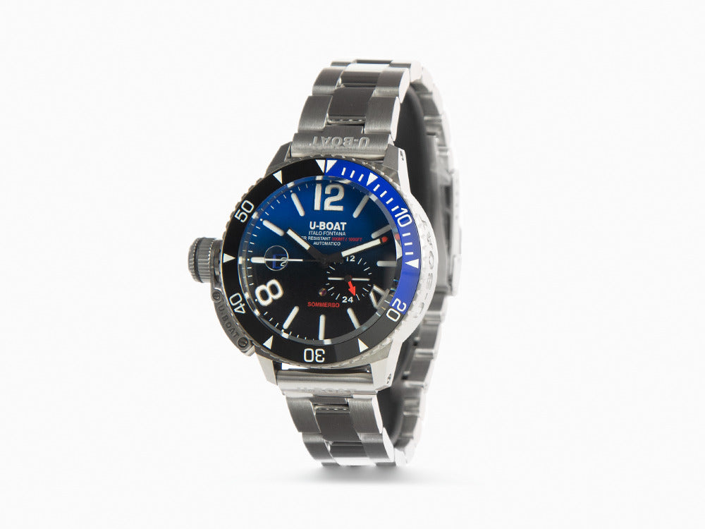 Reloj Automático U-Boat Classico Sommerso Ghiera Ceramica Blue, 46 mm, 9519/MT