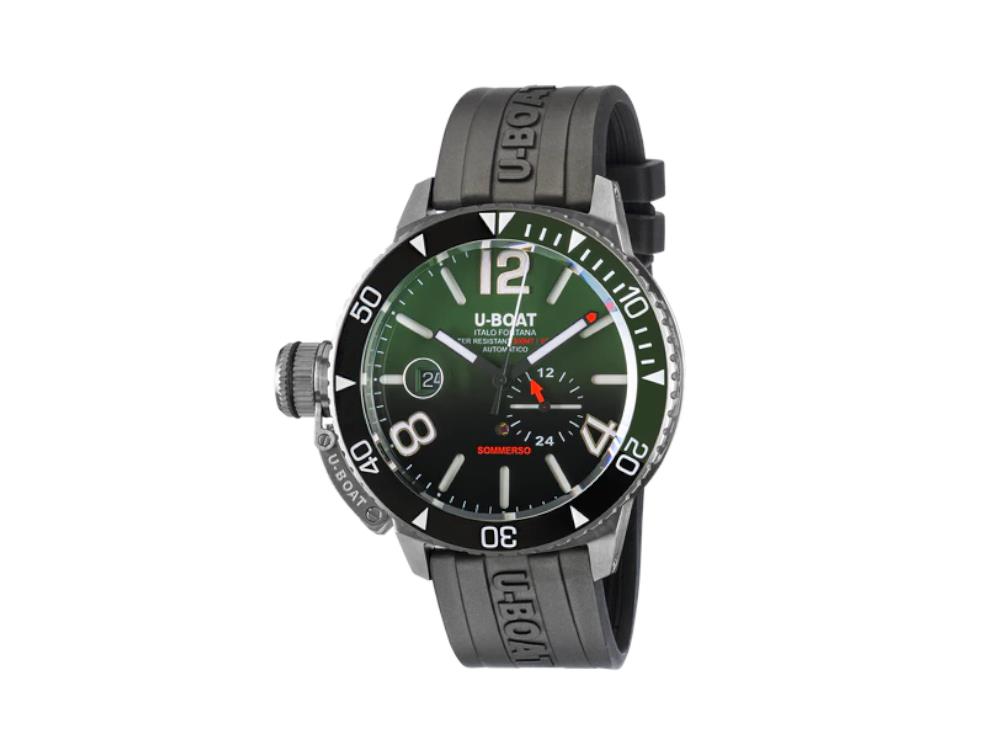 Reloj Automático U-Boat Classico Sommerso Ghiera Ceramica Verde, 46 mm, 9520