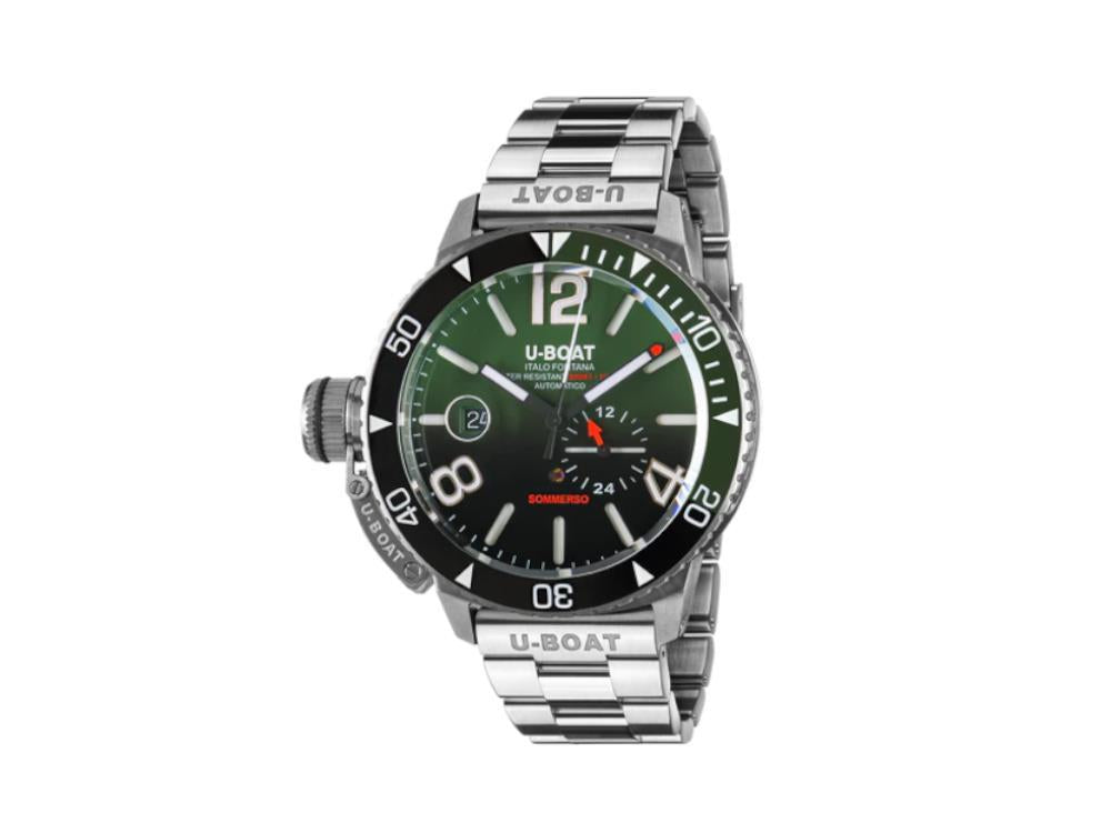 Reloj Automático U-Boat Classico Sommerso Ghiera Ceramica Verde, 46 mm, 9520/MT