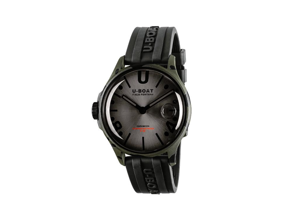 Reloj de Cuarzo U-Boat Capsoil Darkmoon Camouflage Curve, PVD, 44 mm, Gris, 9550