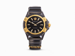 Reloj de Cuarzo Versace Icon Active Indiglo, Policarbonato, 43mm, VE6E00123