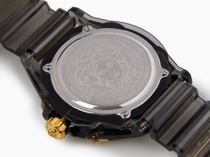 Reloj de Cuarzo Versace Icon Active Indiglo, Policarbonato, 43mm, VE6E00123