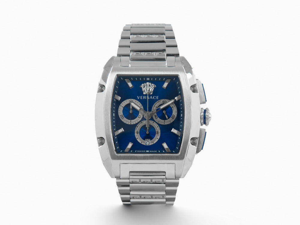 Reloj de Cuarzo Versace Dominus, Azul, 42 x 49.50 mm, Cristal Zafiro, VE6H00423