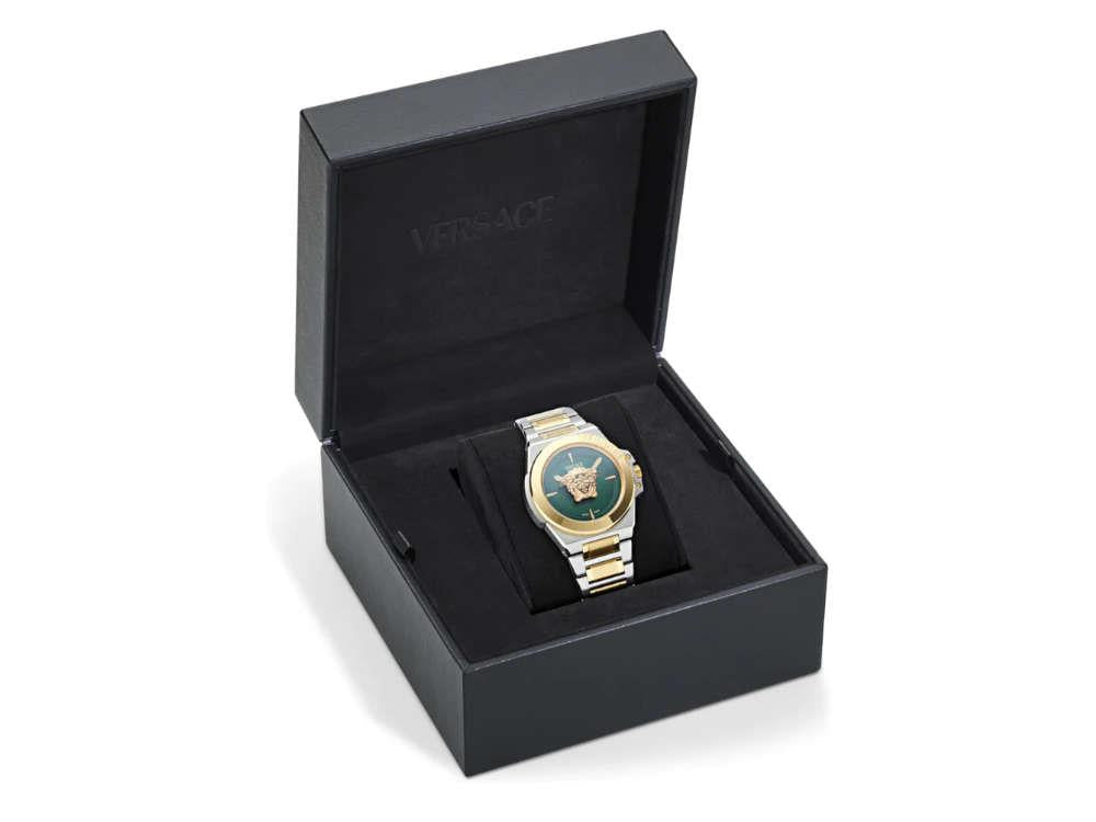 Reloj de Cuarzo Versace HerA, Verde, 37 mm, Cristal de Zafiro, VE8D00524