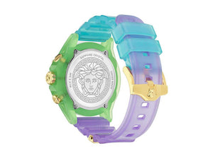 Reloj de Cuarzo Versace Icon Active Chrono, Policarbonato, 44 mm, VE8P00524