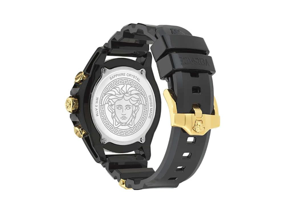 Reloj de Cuarzo Versace Icon Active, Policarbonato, 44 mm, VE8P00724