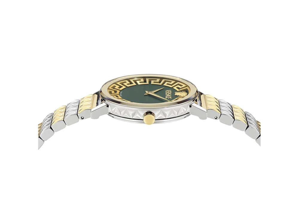 Reloj de Cuarzo Versace Daedalus, Verde, 35 mm, Cristal de Zafiro, VE9A00424