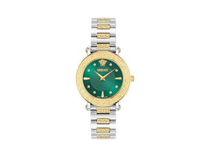 Reloj de Cuarzo Versace Greca Sphere, Verde, 35 mm, Cristal de Zafiro, VE9C00424