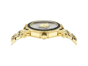 Reloj de Cuarzo Versace Medusa Deco Gent, Negro, 43 mm, VE9I00424