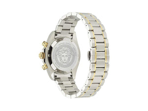 Reloj de Cuarzo Versace Chrono X, Acero reciclado, Verde, 44 mm, VE9K00424