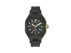 Reloj de Cuarzo Versace Legend Chrono, Ecocerámica, Negro, 44 mm, VE9L00124