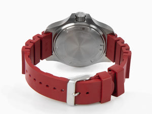 Reloj de Cuarzo Victorinox I.N.O.X., Rojo, 45 mm, Correa de caucho, V241736