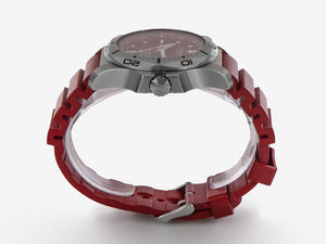 Reloj de Cuarzo Victorinox I.N.O.X., Rojo, 45 mm, Correa de caucho, V241736