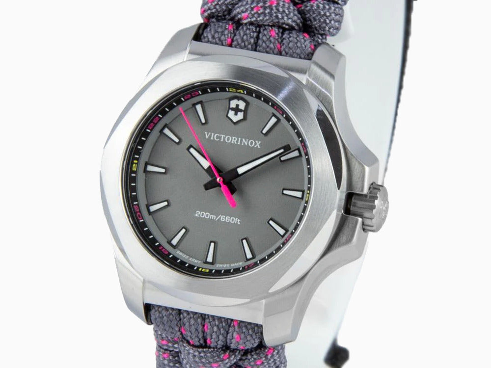 Reloj de Cuarzo Victorinox I.N.O.X. Ladies, Acero Inoxidable, Gris, 37 mm