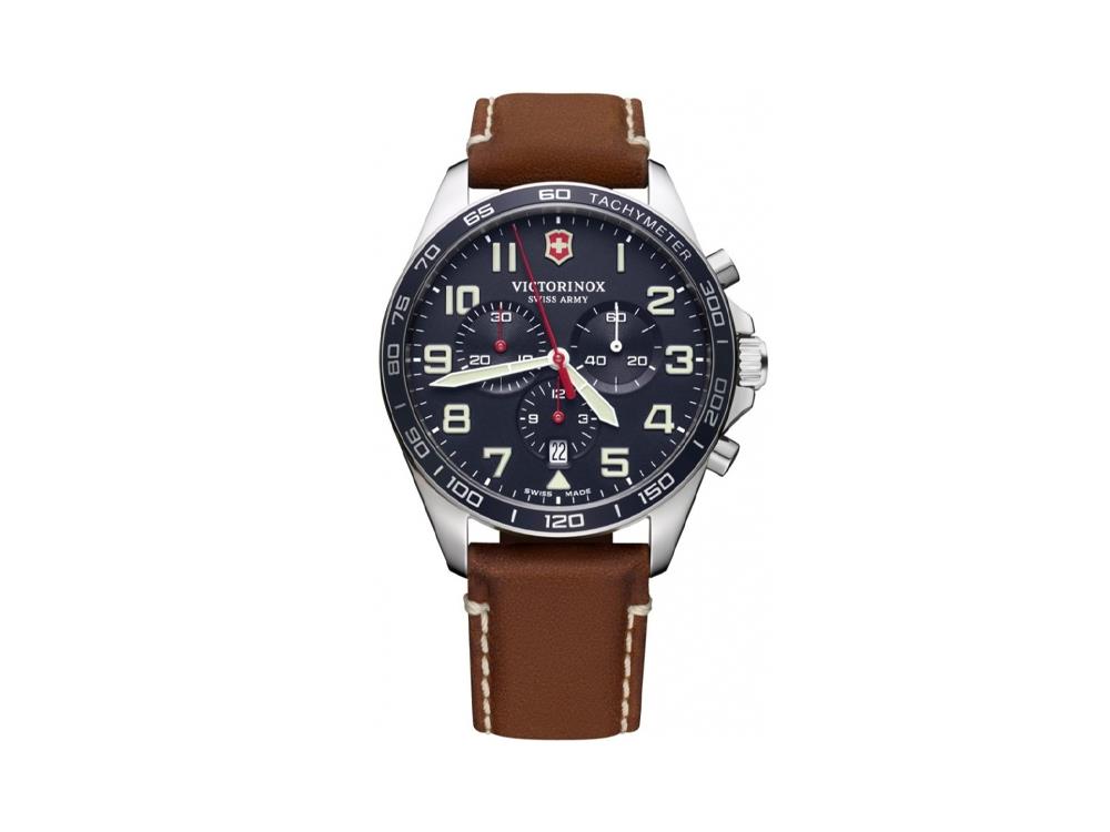 Reloj de Cuarzo Victorinox Fieldforce, Azul, 42 mm, Cronógrafo, V241854