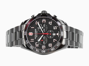 Reloj de Cuarzo Victorinox Fieldforce Sport Chrono, Negro, 42 mm, V241890