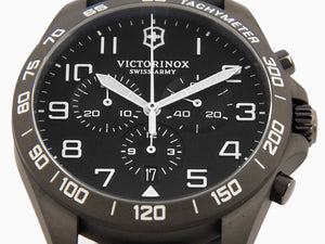 Reloj de Cuarzo Victorinox Fieldforce Sport Chrono, Negro, 42 mm, V241926.1