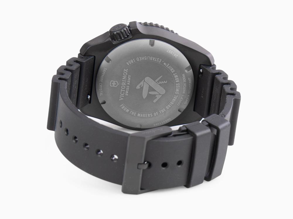 Reloj Automático Victorinox Dive Pro, Titanio PVD, Negro, 43 mm, 30 atm, V241997