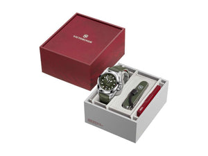 Reloj Automático Victorinox I.N.O.X., Verde, 41 mm, 20 atm, Día, V242017.1