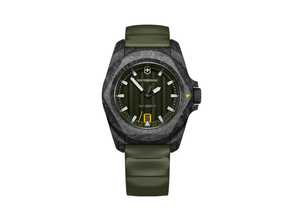 Reloj Automático Victorinox I.N.O.X., Fibra de Carbono, Verde, 41 mm, V242021.1