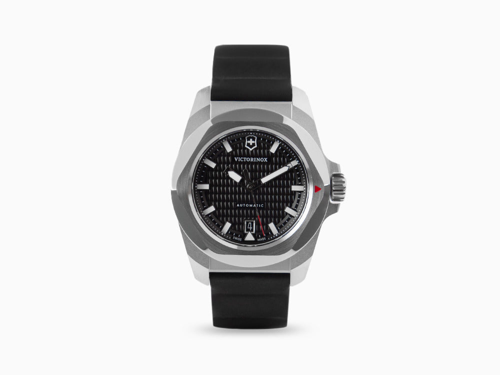 Reloj Automático Victorinox I.N.O.X., Negro, 41 mm, 20 atm, Día, V242039