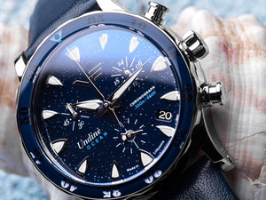 Reloj de Cuarzo Vostok Europe Undiné Ocean, Edición Limitada, VK68-515A756-L-BL