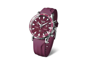 Reloj de Cuarzo Vostok Europe Undiné Cranberry, Edición Limitada, VK68-515A774