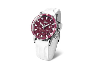 Reloj de Cuarzo Vostok Europe Undiné Cranberry, Edición Limitada, VK68-515A774