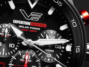 Reloj de Cuarzo Vostok Europe Expedition South Pole, Negro, 43mm LE VR42-592A761