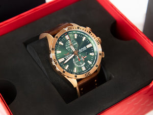 Reloj de Cuarzo Vostok Europe Almaz, PVD, Verde, 47 mm, Cronógrafo, YM8J-320B656