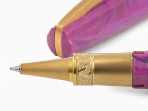 Roller Visconti Mirage Mythos Afrodite, PVD Oro, Morado KP07-14-RB