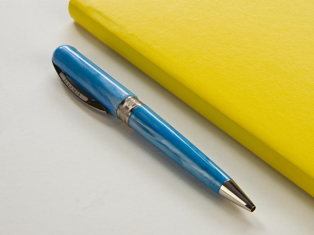 Bolígrafo Visconti Breeze Blueberry, Resina, Azul, KP08-05-BP