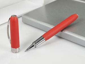 Roller Visconti Rembrandt Eco-Logic, Bioplástico, Paladio, Rojo, KP10-10-03-RB