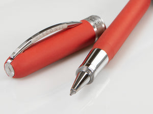 Roller Visconti Rembrandt Eco-Logic, Bioplástico, Paladio, Rojo, KP10-10-03-RB