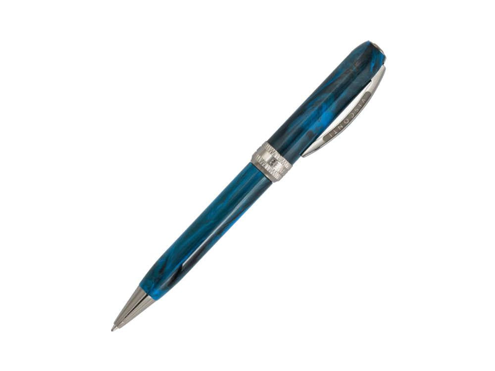 Bolígrafo Visconti Rembrandt-S Blue, Resina, Adornos en rutenio, KP10-26-BP