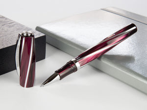 Roller Visconti Divina Elegance Bordeaux, Resina Acrílica, KP18-08-RB