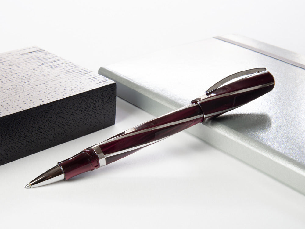 Roller Visconti Divina Elegance Bordeaux, Resina Acrílica, KP18-08-RB