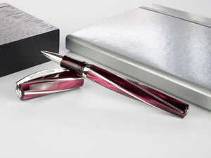 Roller Visconti Divina Elegance Bordeaux, Resina Acrílica, KP18-08-RB