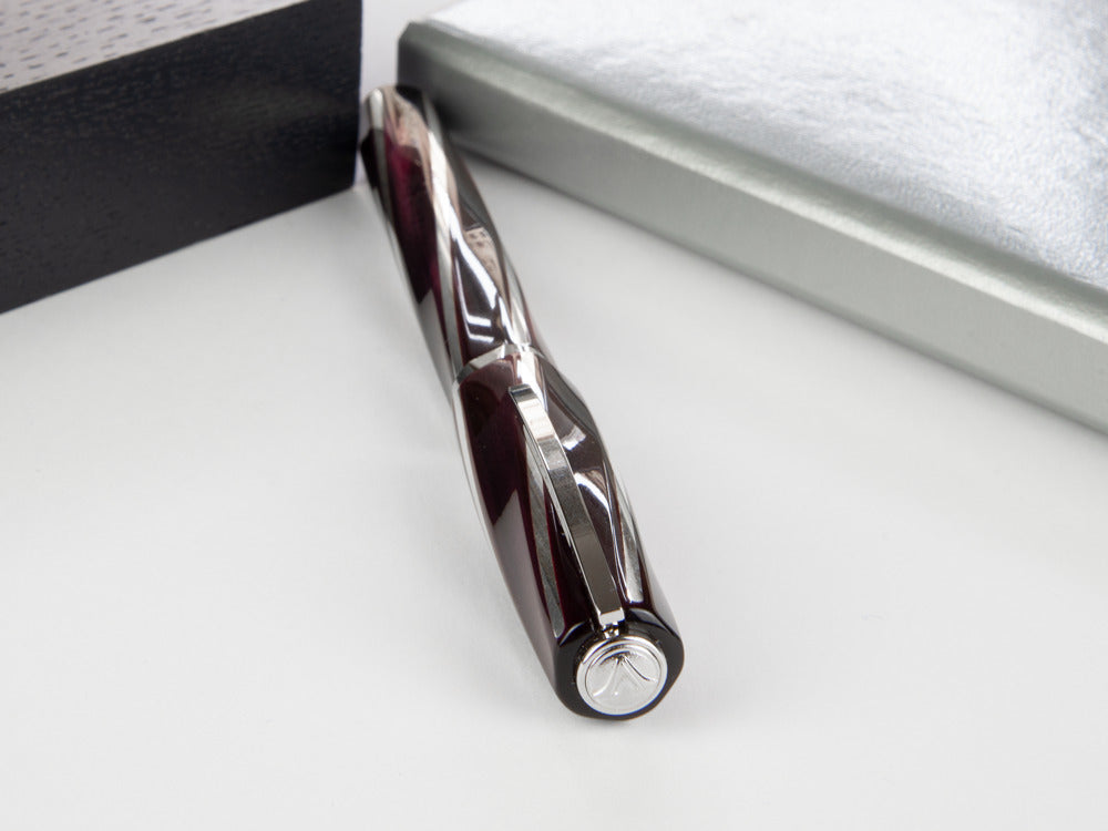 Roller Visconti Divina Elegance Bordeaux, Resina Acrílica, KP18-08-RB