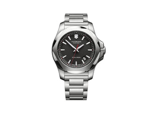 Reloj de Cuarzo Victorinox I.N.O.X., Negro, 43 mm, Brazalete de acero, V241723.1