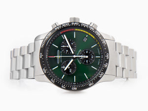 Reloj de Cuarzo Zeppelin Night Cruise, Verde, 42 mm, Cronógrafo, Día, 7288M-4