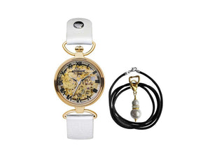 Reloj Automático Zeppelin Princess Of The Sky, PVD Oro, Gris, 34mm, 7459-5