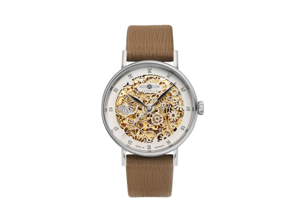 Reloj Automático Zeppelin Princess Of The Sky, Oro, 36 mm, 7461-5