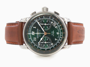 Reloj de Cuarzo Zeppelin LZ126 Los Angeles, Verde, 42 mm, 7614-4