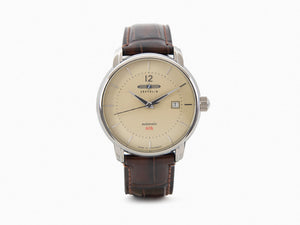 Reloj Automático Zeppelin LZ 120 Bodensee, Beige, 40cm, Correa de piel, 8160-5