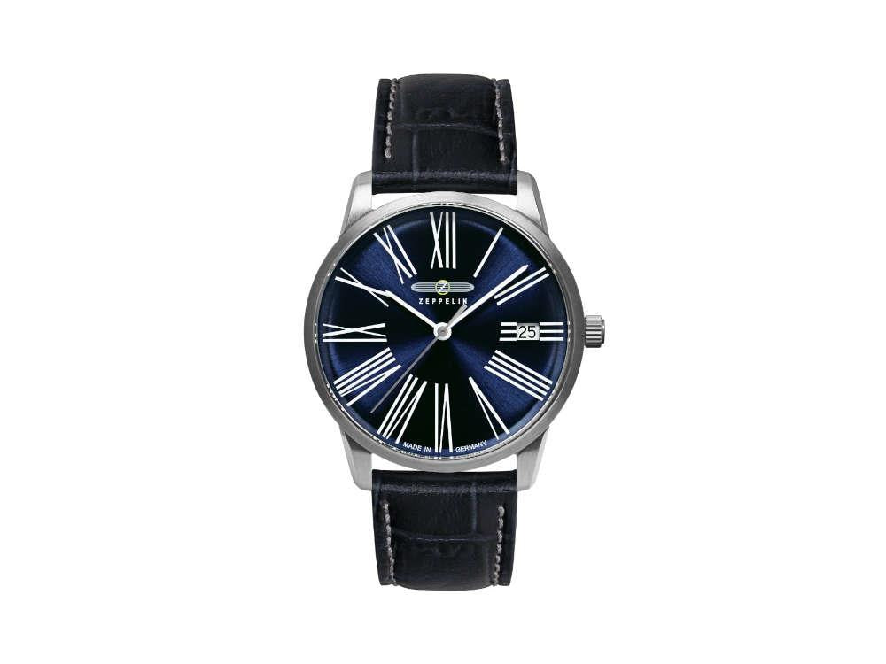 Reloj de Cuarzo Zeppelin Flatline Lady, Azul, 36 mm, 8345-3